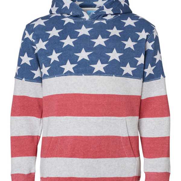 Youth Triblend Pullover Hooded Sweatshirt Thumbnail