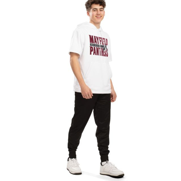 Wicking Fleece Short Sleeve Hoodie Thumbnail