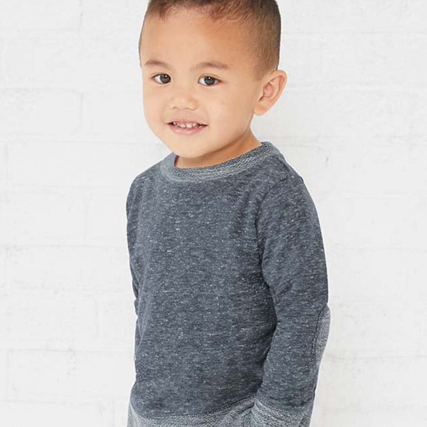 Toddler Harborside Mélange French Terry Crewneck Sweatshirt Thumbnail